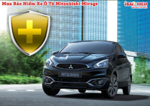 Bao hiem xe o to Mitsubishi Mirage 1