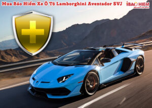 Bao hiem xe o to Lamborghini Aventador SVJ