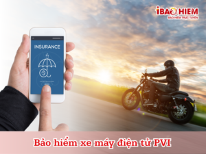 Bảo hiểm xe máy điện tử PVI